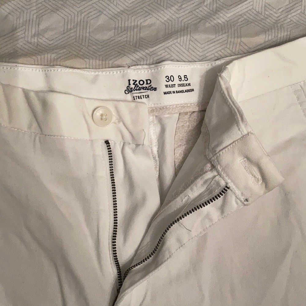 Izod White Shorts Men’s 30
